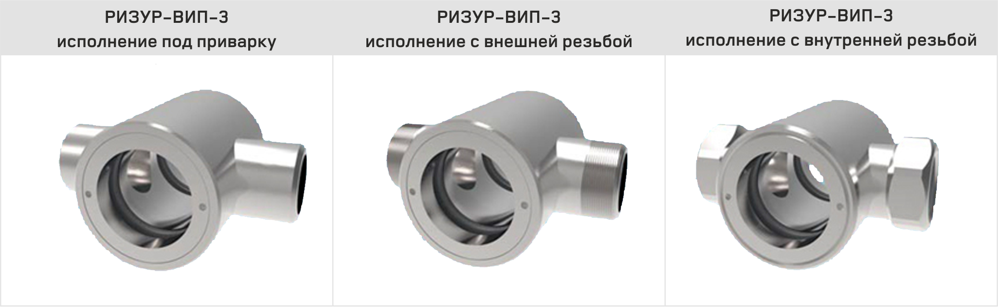 Визуальный индикатор (смотровой фонарь) потока РИЗУР-ВИП-3