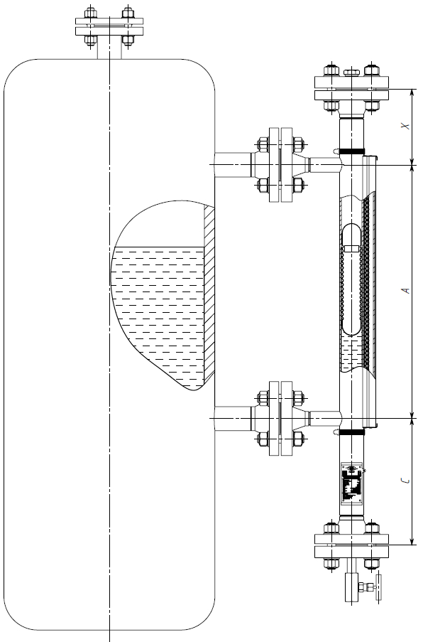 Ризур-НБК боковой монтаж