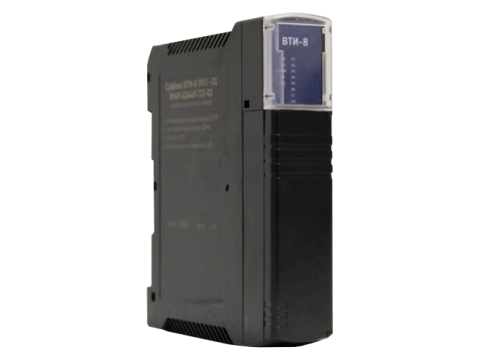 Модуль ввода аналоговых сигналов ВТИ-8 (Р01)-02, 24В DC, IP20