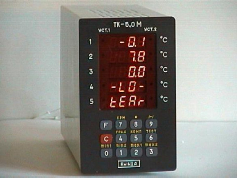 Контроллеры температурные ТК-5.0 М