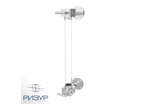 Байпасный указатель уровня со смотровым стеклом РИЗУР-НБК-ГЛАСС-С