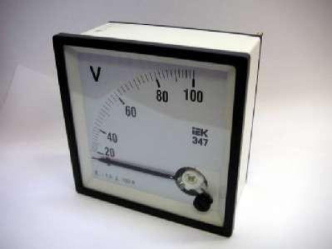 Амперметры, вольтметры Э47