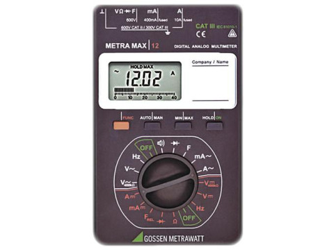 Мультиметр аналого-цифровой METRA MAX 12