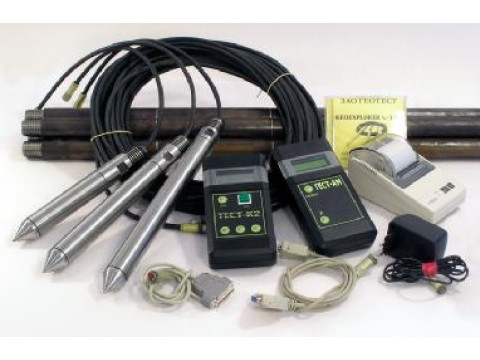 Комплекты аппаратуры для статического зондирования грунтов ТЕСТ