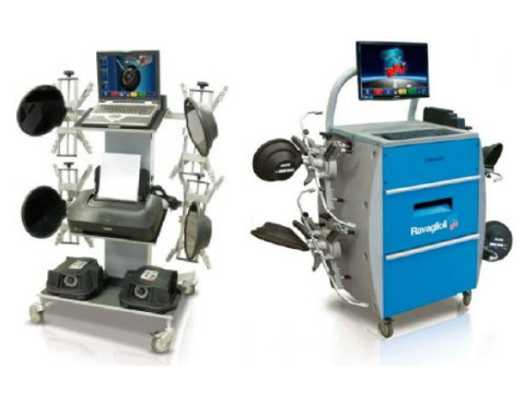 Устройства для измерений углов установки колес автомобилей RAVTD3000, VAR3000/PC, RAVTDQC