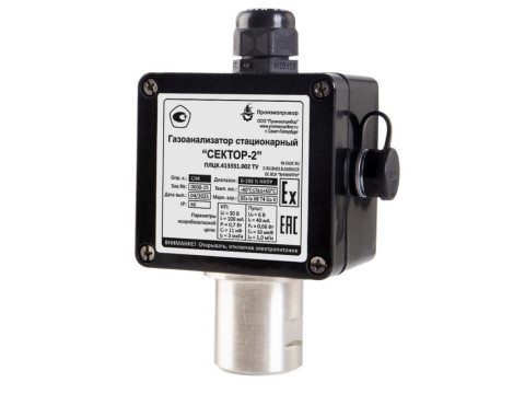 Газоанализаторы стационарные «Сектор-2»