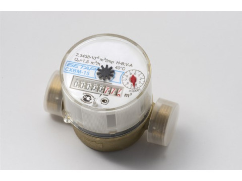 Счетчики холодной воды малогабаритные и счетчики горячей воды малогабаритные СХВМ-15 и СГВМ-15