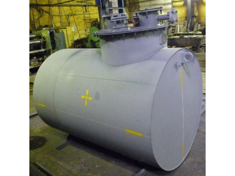 Резервуар стальной горизонтальный цилиндрический ЕСС-3-1-П-ХЛ1