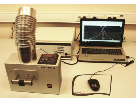 Установка для измерения радиотехнических характеристик диэлектрических материалов в диапазоне температур от 20 до 400 °C ИРТХ-400