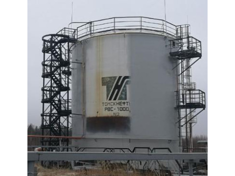 Резервуары стальные вертикальные цилиндрические РВС-1000