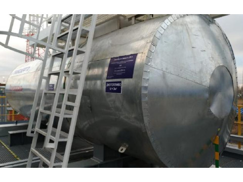 Резервуары горизонтальные стальные цилиндрические РГСН-20(17+3)