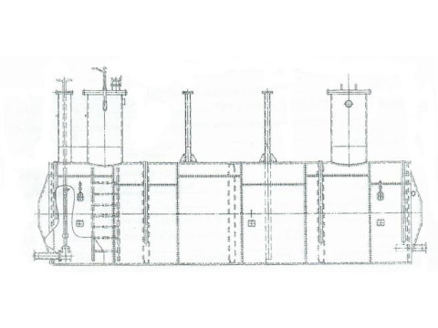 Резервуары стальные горизонтальные цилиндрические РГС-40