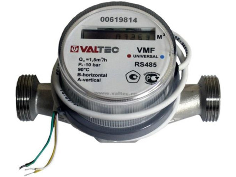 Счетчики холодной и горячей воды с проводными и беспроводными интерфейсами передачи информации VMF