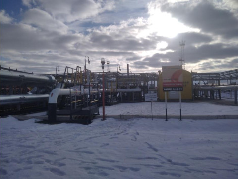 Система измерений количества и показателей качества нефти № 244 на ПСП "Кротовка" АО "Оренбург нефть" 