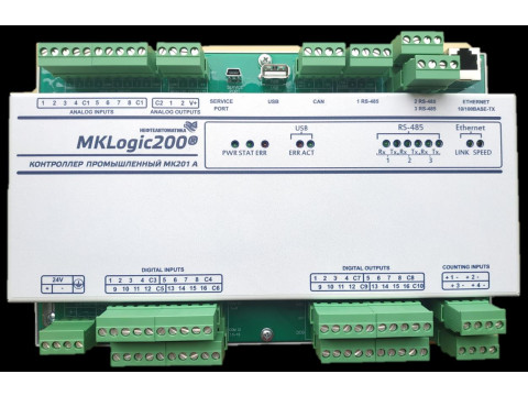 Контроллеры программируемые логические MKLogic200 A