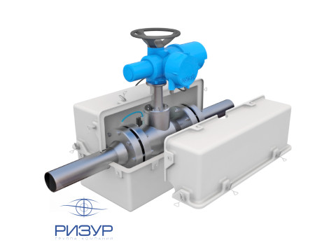 Термошкафы стеклопластиковые разъёмные РизурБокс-С-WD (RizurBox-C-WD)