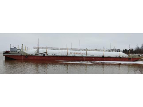 Танки несамоходного наливного судна (баржи) "СТГН-12" 