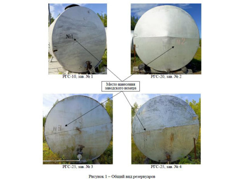 Резервуары горизонтальные стальные цилиндрические РГС