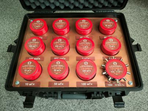 Набор эталонных мер индуктивности и добротности LQ-2408