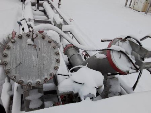 Установка трубопоршневая поверочная двунаправленная Daniel DN 16''