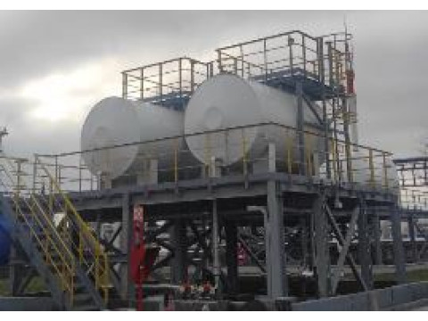 Резервуары стальные горизонтальные цилиндрические РГС-20