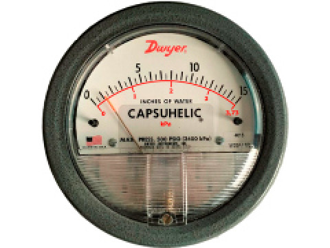Манометры дифференциальные показывающие CAPSUHELIC