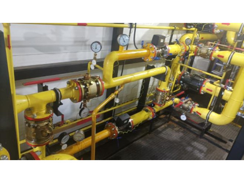 Система измерений количества и параметров свободного нефтяного газа БПТГ-3000 блока подготовки топливного газа Омбинского месторождения 