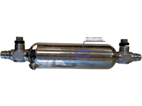 Пикнометры металлические напорные 