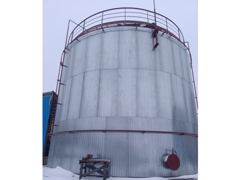 Резервуар стальной вертикальный цилиндрический теплоизолированный РВС-1000