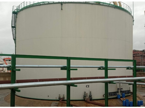 Резервуар стальной вертикальный цилиндрический теплоизолированный РВС-10000