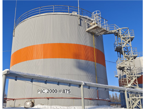 Резервуары вертикальные стальные цилиндрические РВС-2000