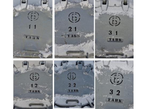 Танки наливного судна "ТО-1545" 