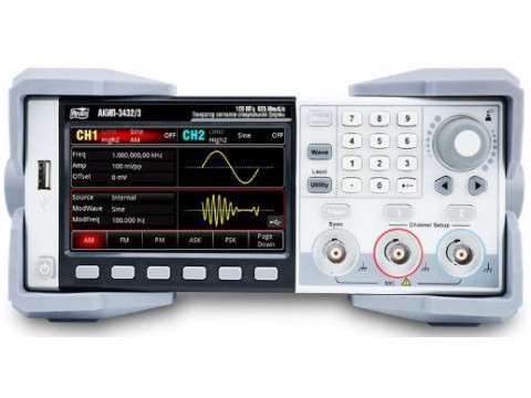 Генераторы сигналов специальной формы АКИП-3432