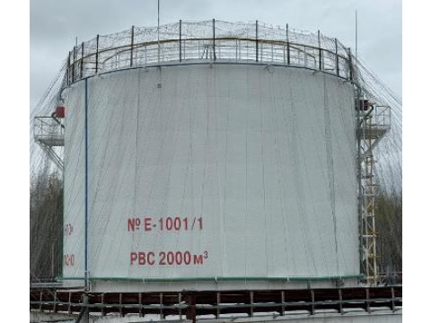 Резервуары стальные вертикальные цилиндрические РВС-2000