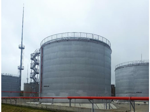Резервуары стальные вертикальные цилиндрические с понтоном РВСП-5000