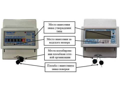 Счетчики электрической энергии однофазные ПУЛЬСАР