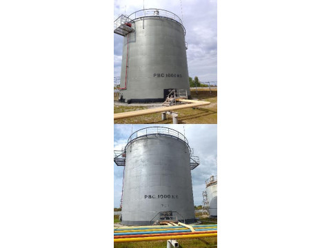 Резервуары стальные вертикальные цилиндрические РВС-1000
