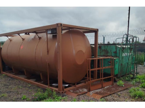 Резервуар горизонтальный стальной цилиндрический Рк-24 МГ