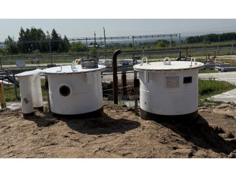 Резервуар стальной горизонтальный цилиндрический ЕП-12,5-2000-1500-А-С0-ХЛ1