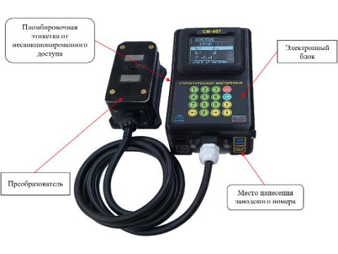 Структуроскопы магнитные СМ-407