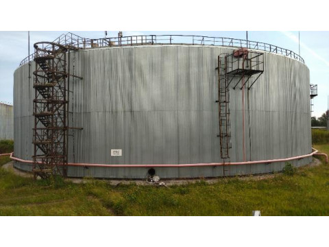 Резервуар стальной вертикальный цилиндрический теплоизолированный РВС- 20000