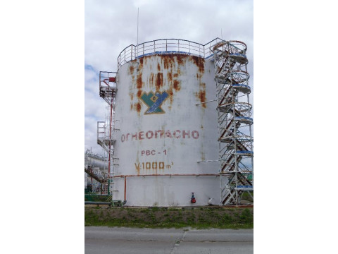 Резервуар стальной вертикальный цилиндрический РВС-1000