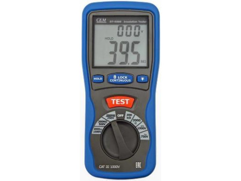 Мегаомметры цифровые CEM DT