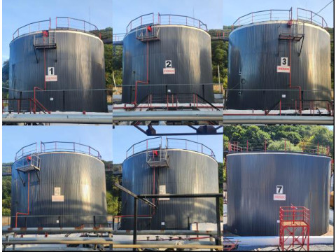 Резервуары стальные вертикальные цилиндрические теплоизолированные РВС-1000