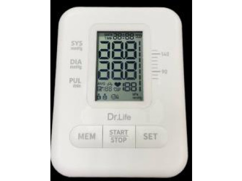 Тонометры автоматические для измерений артериального давления и частоты пульса Dr.Life