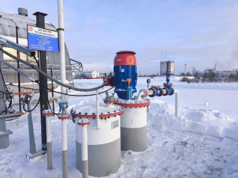 Резервуар стальной горизонтальный цилиндрический РГС-8