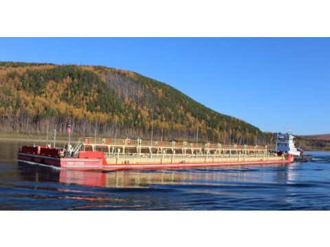 Танки грузовые несамоходной нефтеналивной баржи МН-2018 