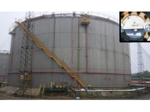 Резервуар стальной вертикальный цилиндрический РВСП-30000 РВСП-30000