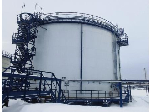 Резервуар вертикальный стальной цилиндрический РВС-5000