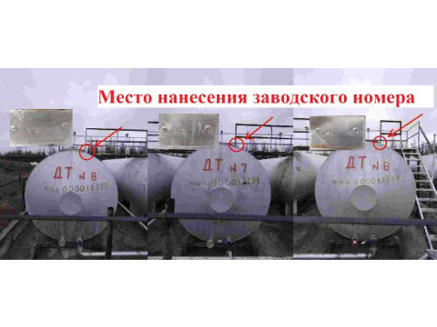Резервуары горизонтальные стальные цилиндрические РГС